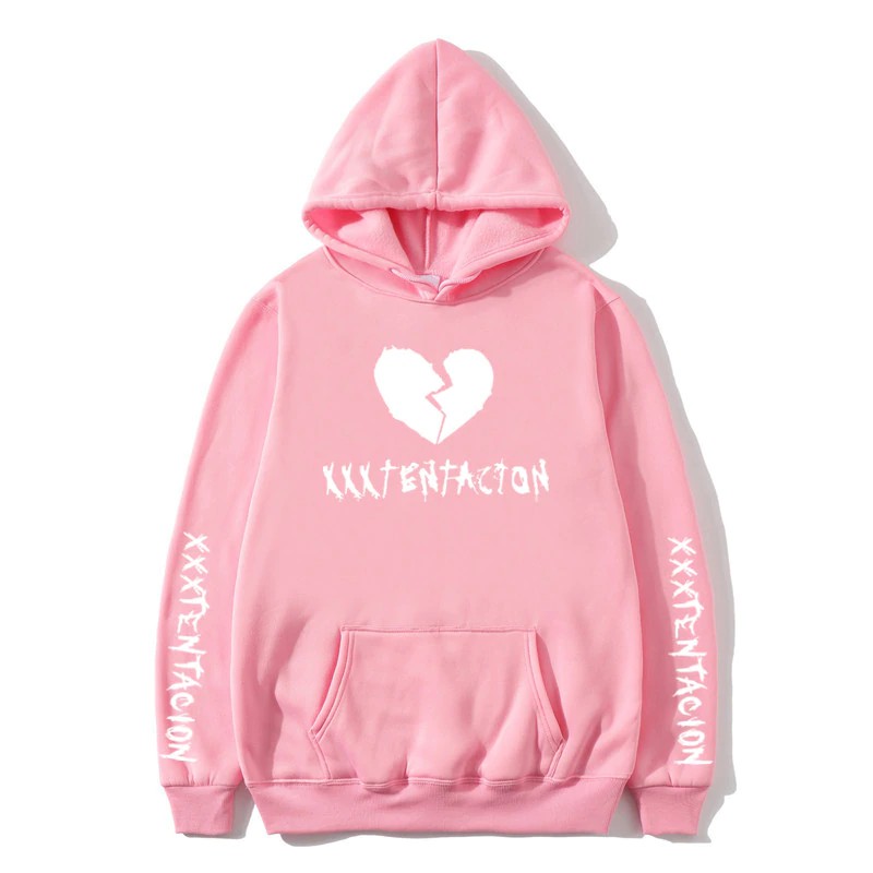 pink xxxtentacion hoodie