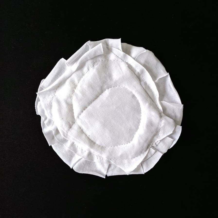 10pcs Multipurpose Plain White Round Rags Basahang Bilog Cleaning Cloth