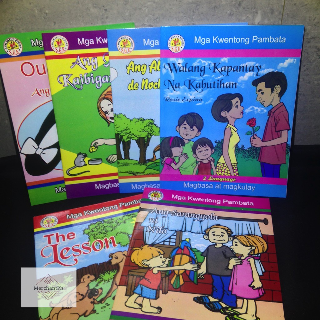 Childrens Reading Books Mga Kwentong Pambata Collection 3 Shopee