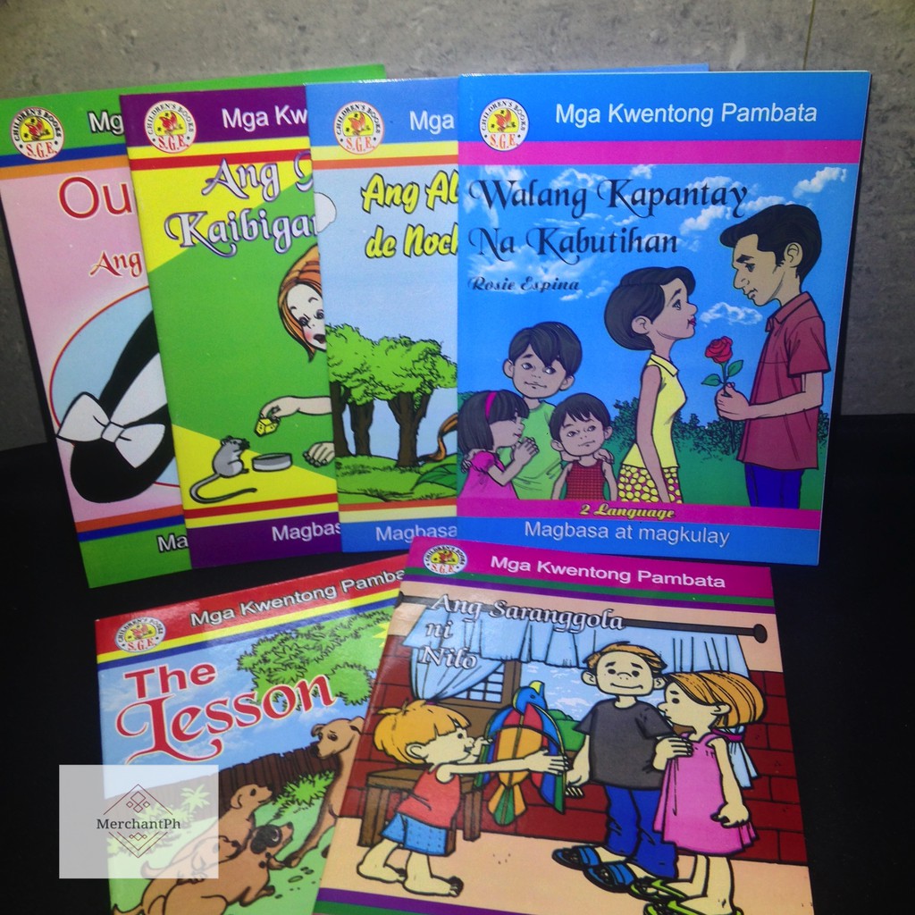 Childrens Reading Books Mga Kwentong Pambata Collection 3 Presyo ₱55