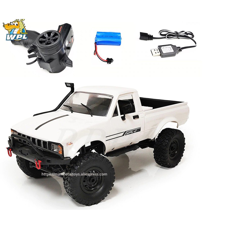 Carros De Control Remoto 4x4 1:16 Scale RC Rock Crawler Truck