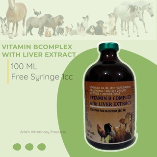 Vitamin B-complex with liver extract |100ml|Injectable