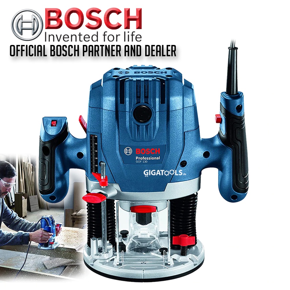 Bosch GOF 130 Variable Speed Plunge Router 1/4