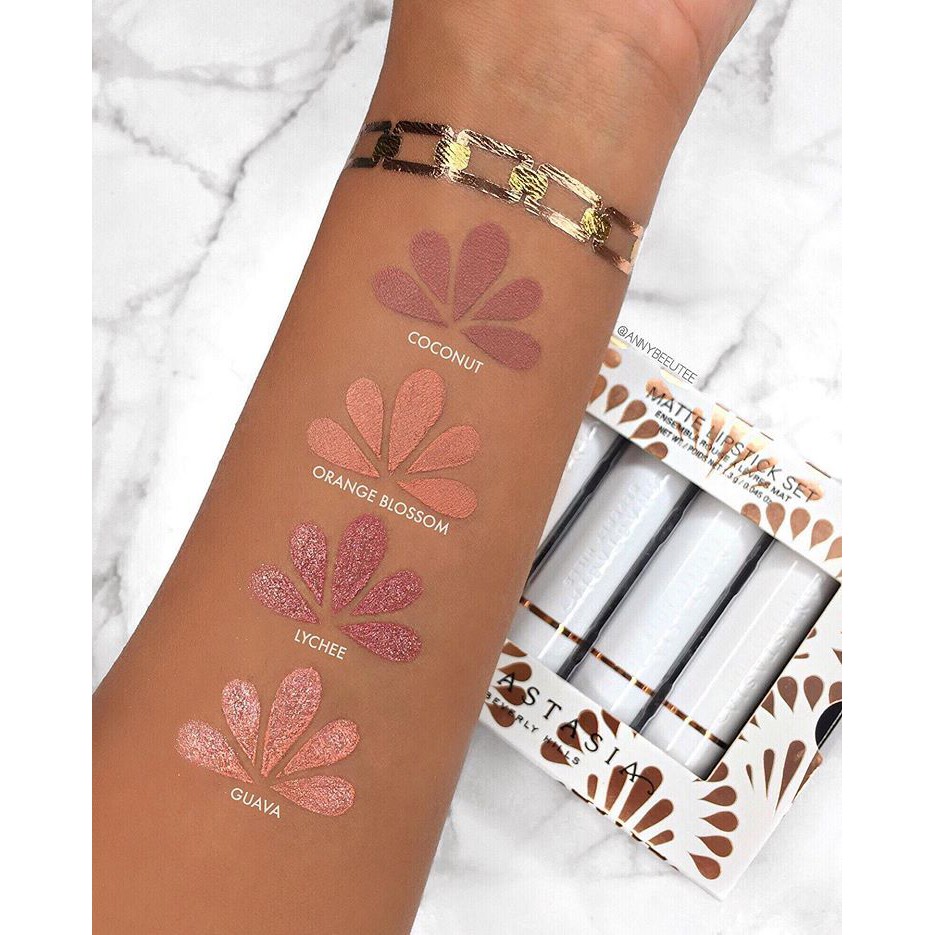 anastasia coconut matte lipstick