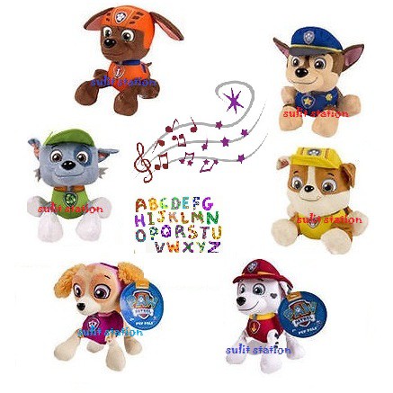 singing paw patrol toys