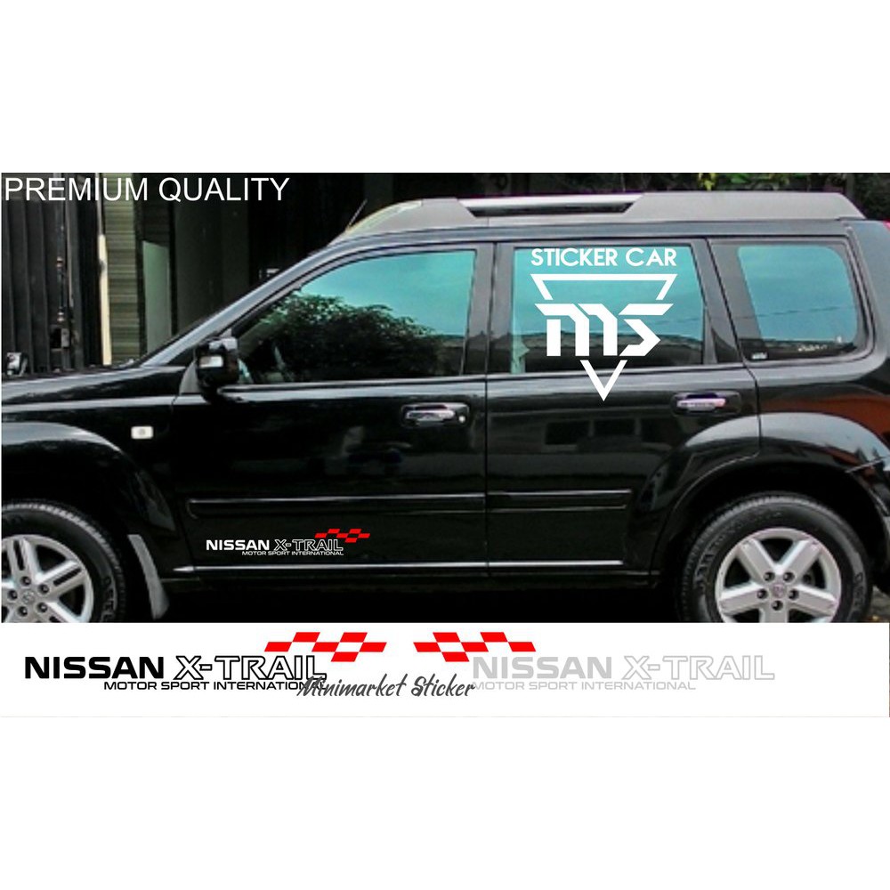 1 Pair Car Sticker Vinyl Oracal Nissan XTrail Design for Accessories