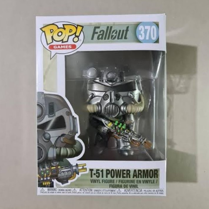 T 51 Power Armor Fallout Funko Pop Authentic With Protector Shopee Philippines