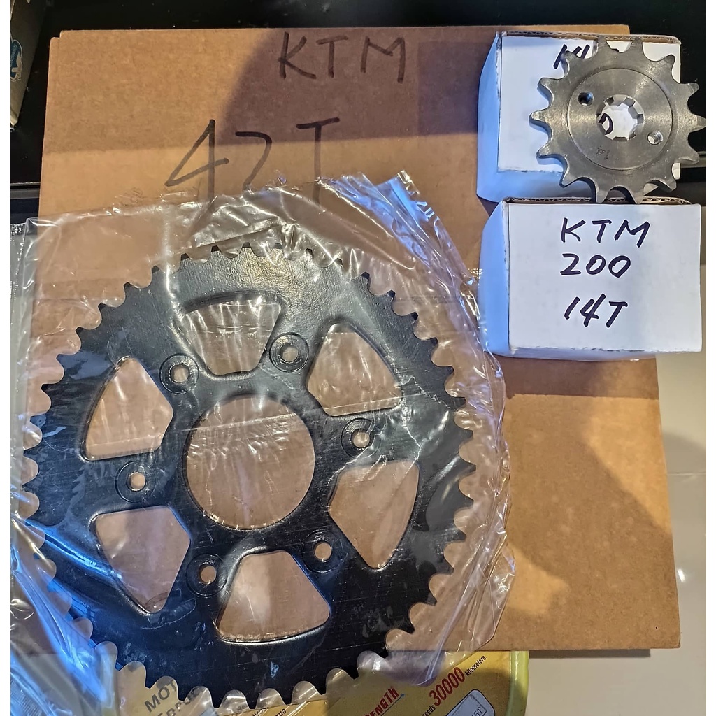 SPROCKET FOR KTM DUKE RC200 Shopee Philippines