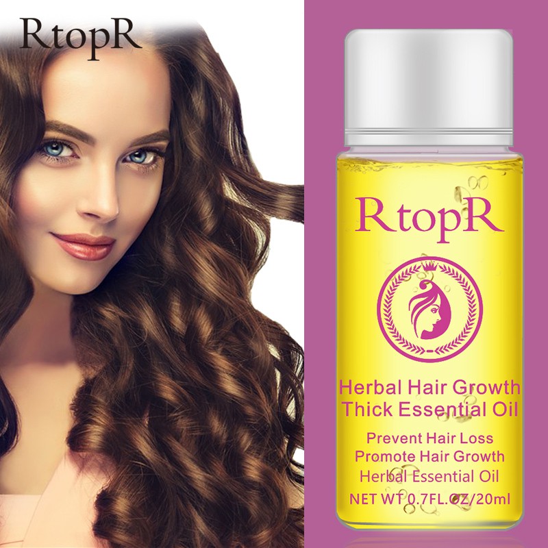 Rtopr Herbal Hair Growth Thick Essential Oil 1piece Prevent Hair