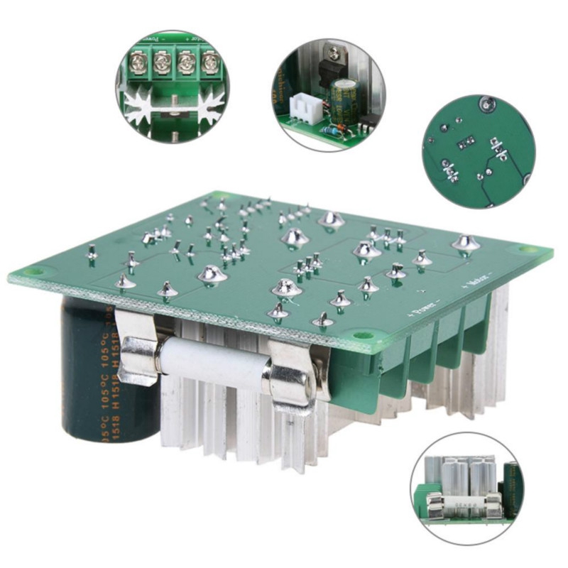 DC 6-90V 15A Pulse Width PWM Motor Speed Controller Switch Drehzahlregler Schalter 1000W PLC control