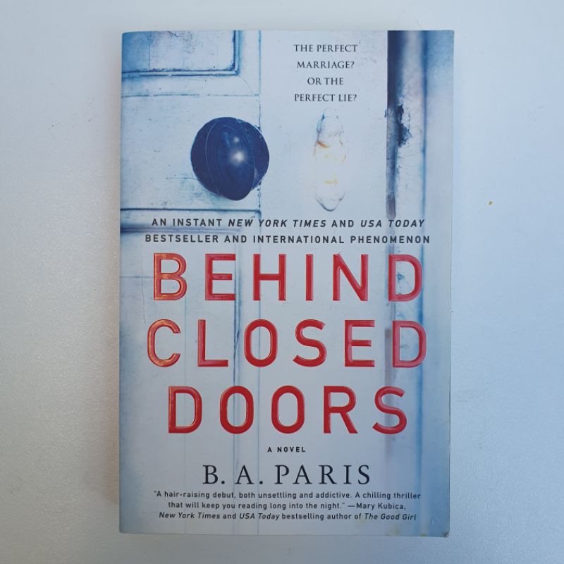 B.A. Paris - Behind Closed Doors (Paperback) | Shopee Philippines