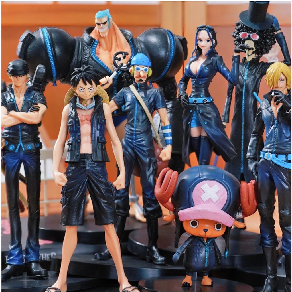 Black One Piece Film Gold High Quality Collectibles Action Figures Perfect For Gifts Set Of 3 Shopee Philippines