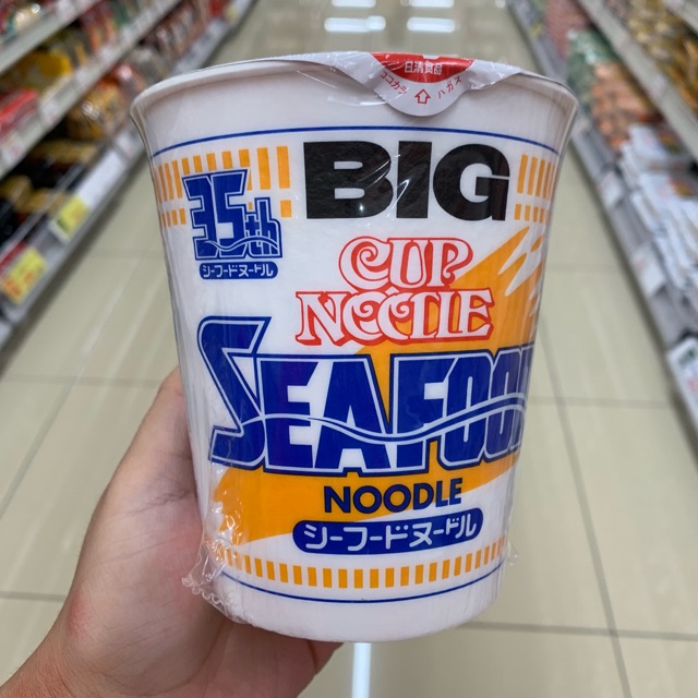 BIG Nissin Cup Noodle Seafood (104 g) | Shopee Philippines