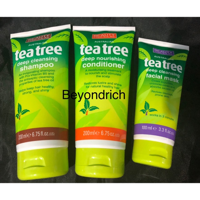 Australian Tea Tree Shampoo Conditioner Facial Mask Shopee Philippines