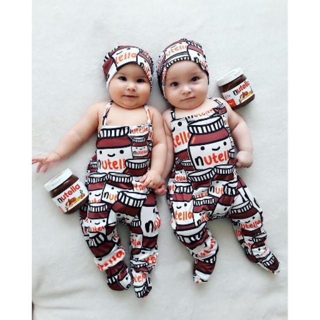 Nutella Baby Romper Suit For Infant Shopee Philippines