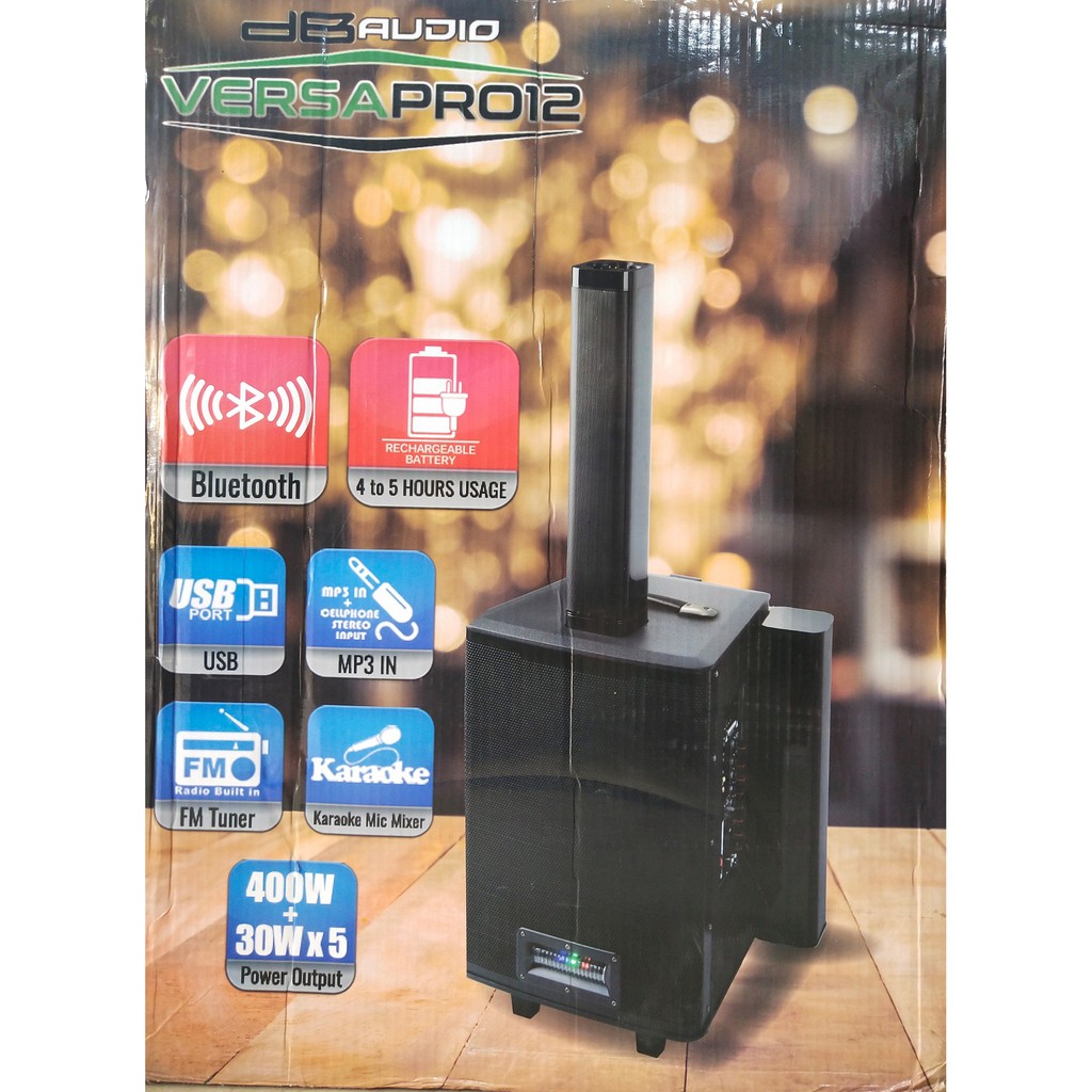 db audio trolley speaker