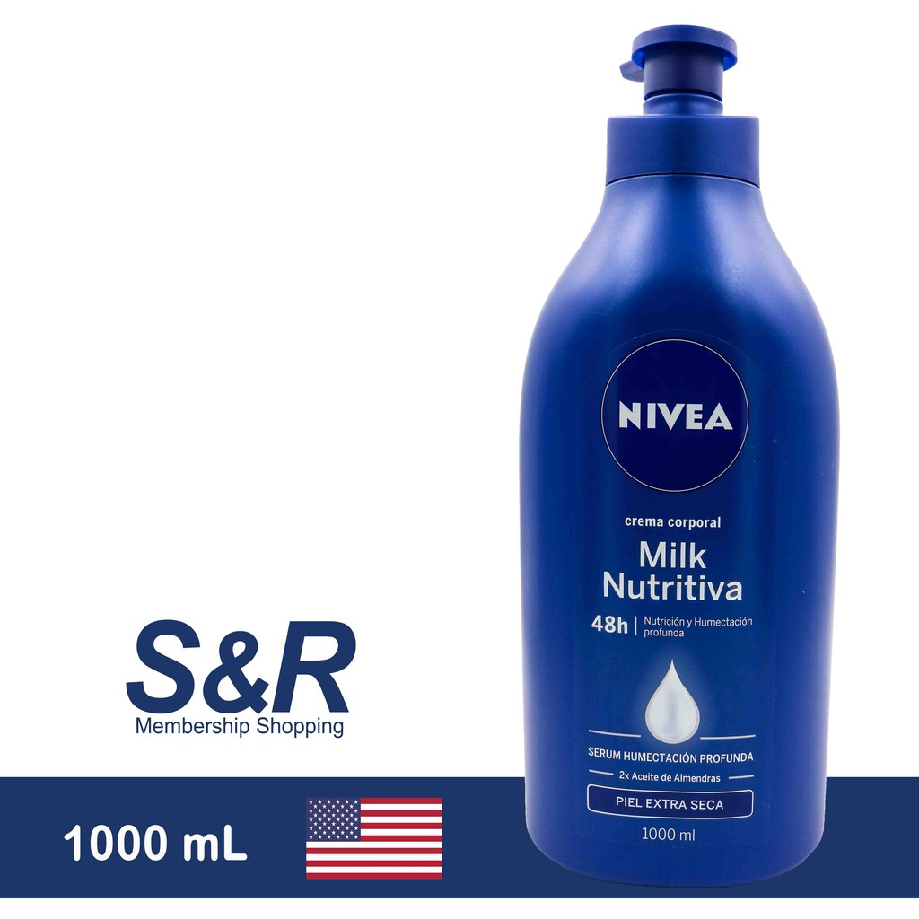 Nivea Body Milk Nourishing Body Lotion 1000 mL Shopee Philippines