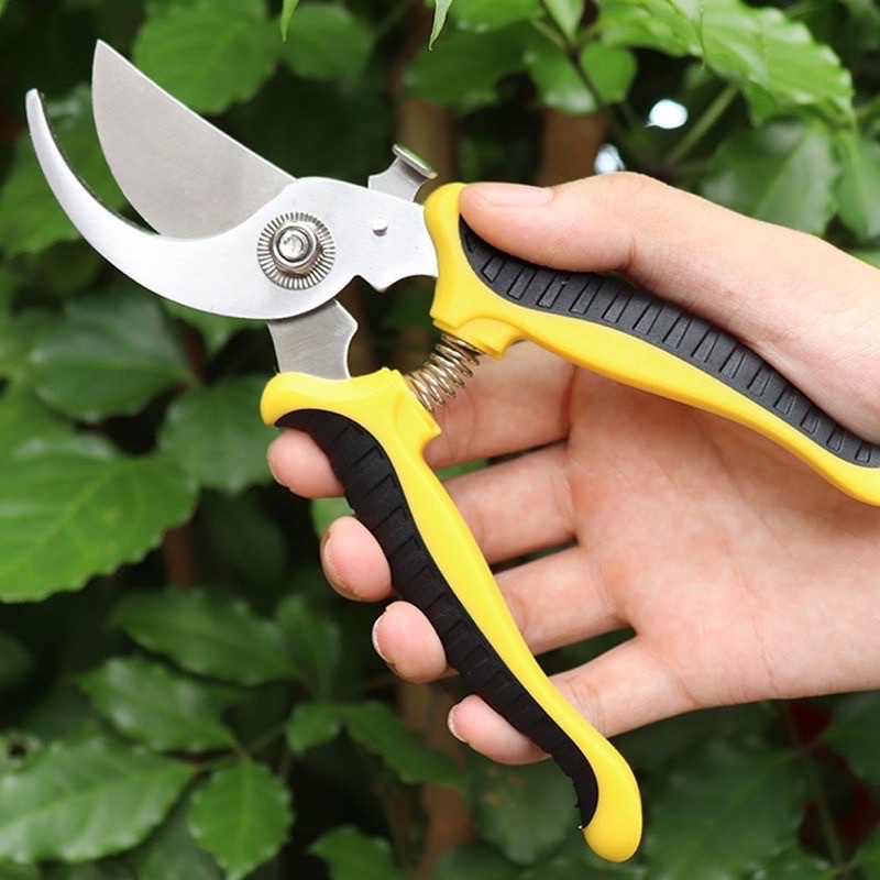 Gardening Pruning Shears High Carbon Steel Scissors Garden Plant ...