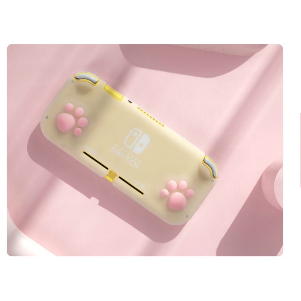 Baseus Nintendo Switch Lite Cat Paw Silicone Transparent Soft Case With Joy Con Thump Grips Caps Cover Shopee Philippines