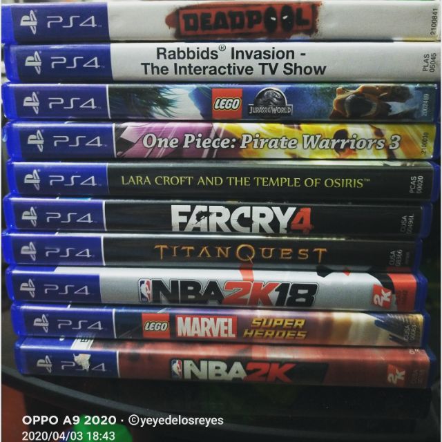 cd ps4 games