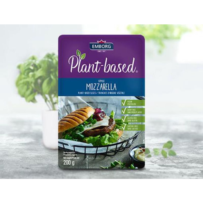 PlantBased Mozzarella Flavoured Cheese Slices 200gms Shopee