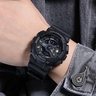 【Hot Sale】 Casio G-Shock  GA110 Watch Men Sport Watches Black  Red #7