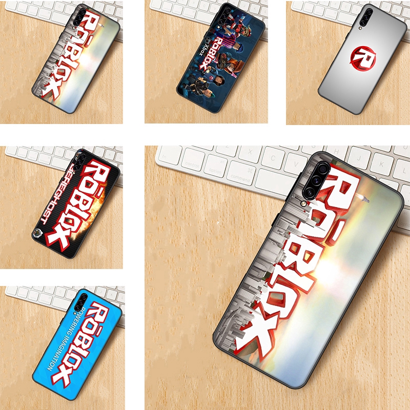 Phone Case For Samsung Galaxy A40 A40s A50 A50s A60 A70 A70s Soft Silicone Cover Popular Game Roblox Logo Shopee Philippines - cool galaxy roblox logo