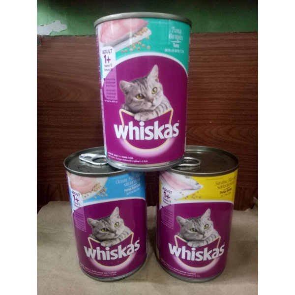 Whiskas Wet Food in Can 400g Shopee Philippines