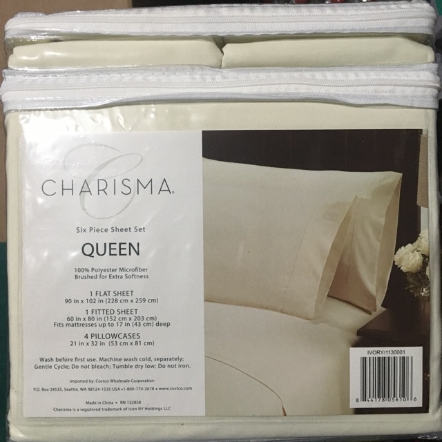 Charisma Bed Sheet Queen Size Shopee Philippines