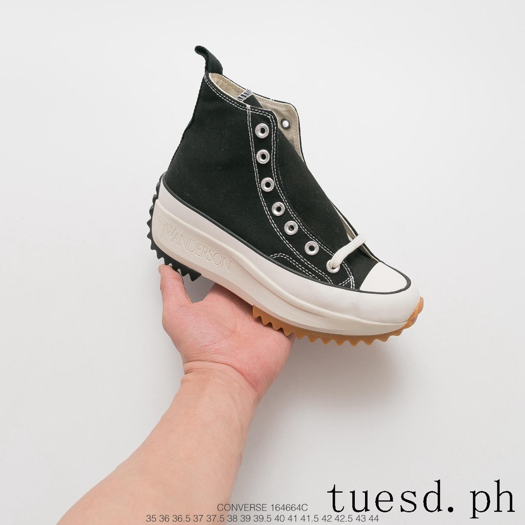 jw anderson hike converse black