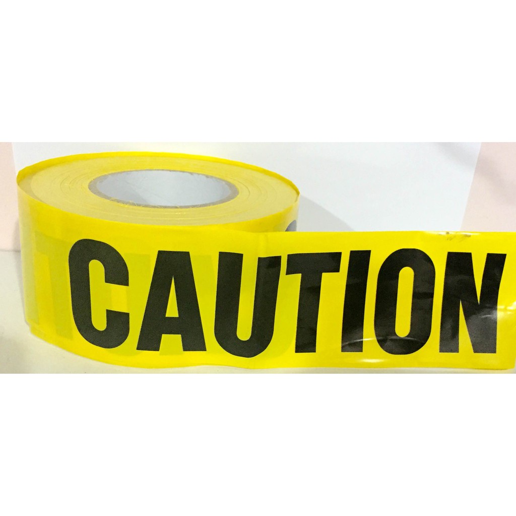 【Philippine cod】 COD [#362] Caution Tape Construction Supply 300 Meters Barricade Barrier Hazard