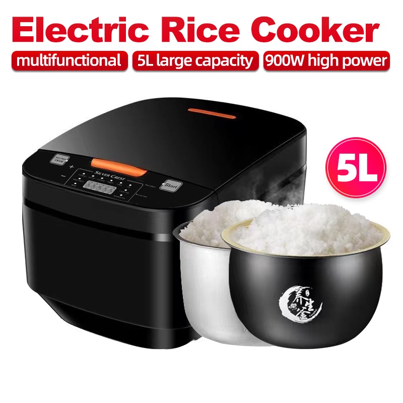Multifunctional rice cooker Steamer 5L largecapacity intelligent