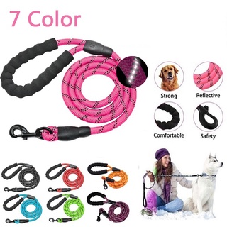 Durable Nylon Dog Harness Color Pet Dog Leash Walking Training Leash Cats Dogs Leashes Strap Dog Belt Rope