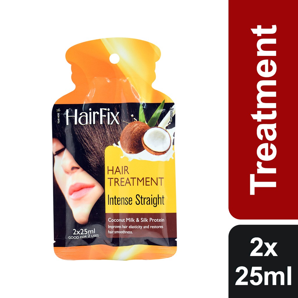 Hairfix Hair Treatment Intense Straight 50ml Shopee Philippines