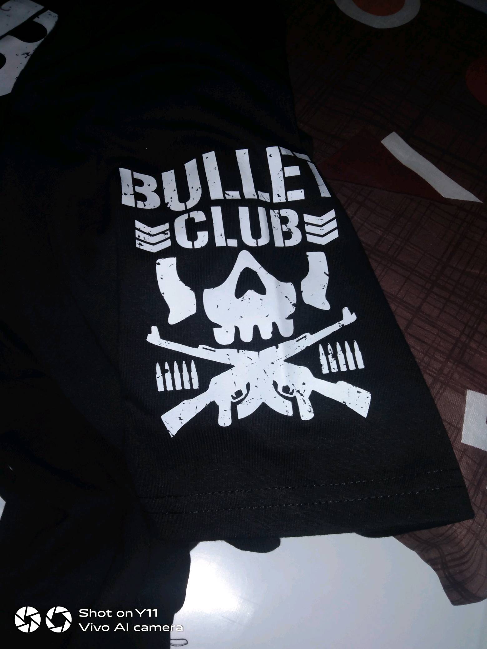 Wrestling WWE Tshirt BULLET CLUB Cotton Shirt Black High Quality Print |  Shopee Philippines
