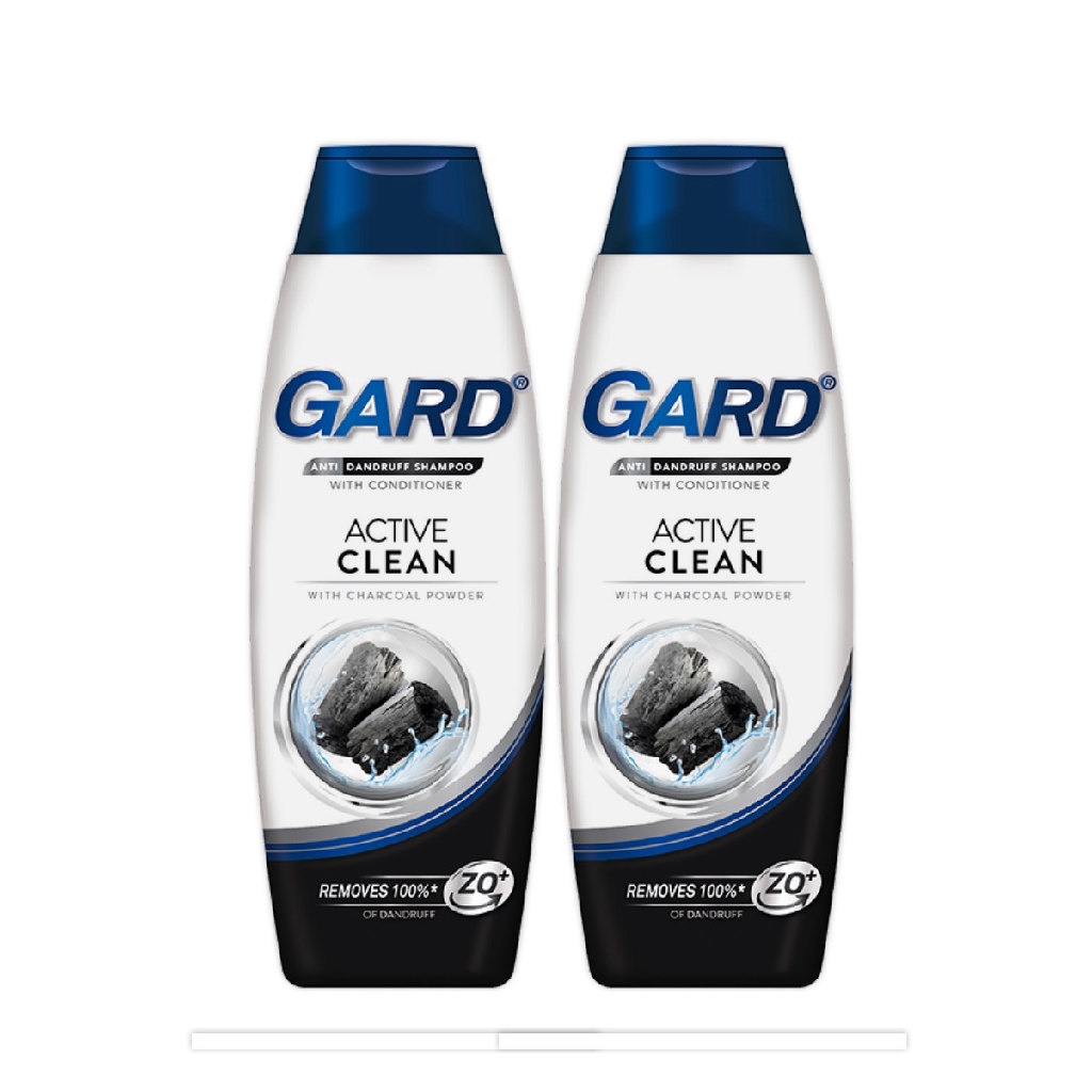 GARD Antidandruff Active Clean Shampoo 180mL Pack of 2 Shopee