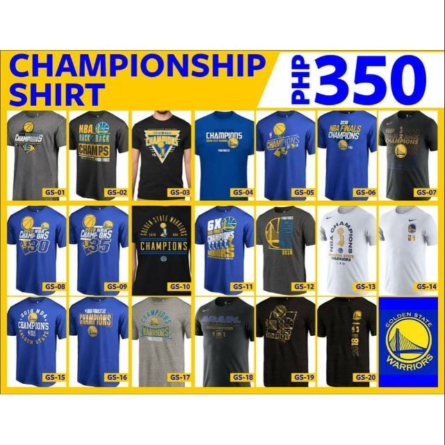 golden state championship shirt