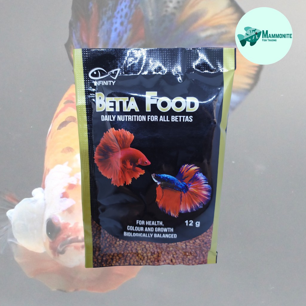 Infinity Betta Food Daily Nutrition for All Bettas Grooming Color