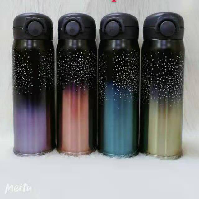 Creative stainless steel vacuum flask Korean portable vacuum flask