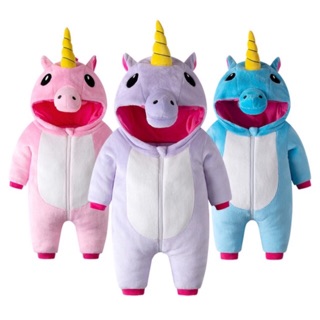 unicorn baby pajamas