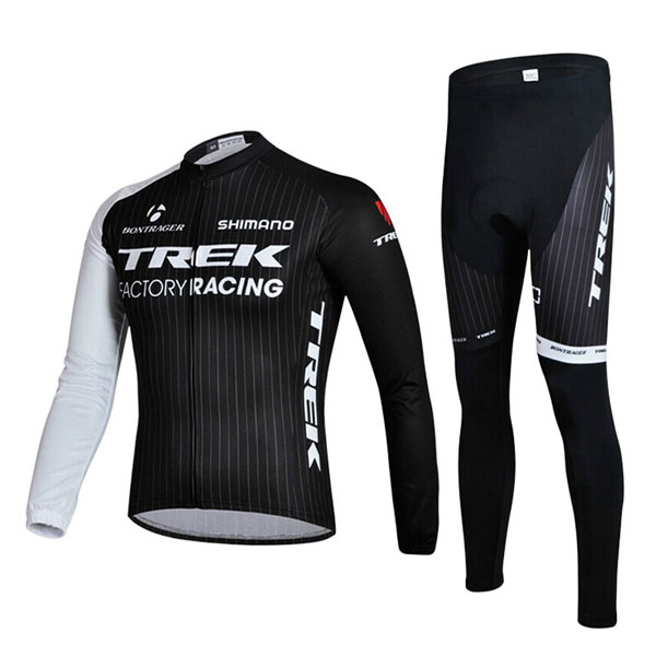 TREK team na nagbibisikleta ng jersey suit na long-sleeved cycling ...
