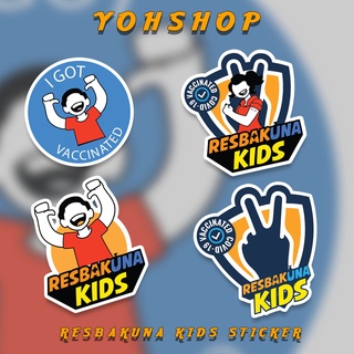 Resbakuna Kids Sticker | Waterproof Resbakuna Kids Sticker | Kids ...