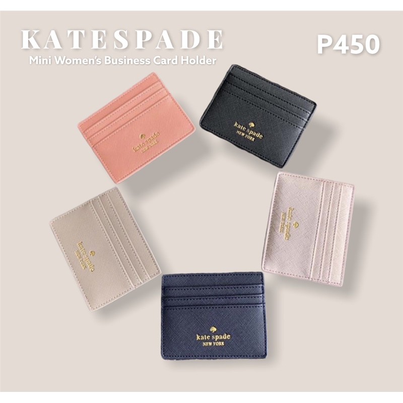 KATE SPADE CARD HOLDER | Shopee Philippines