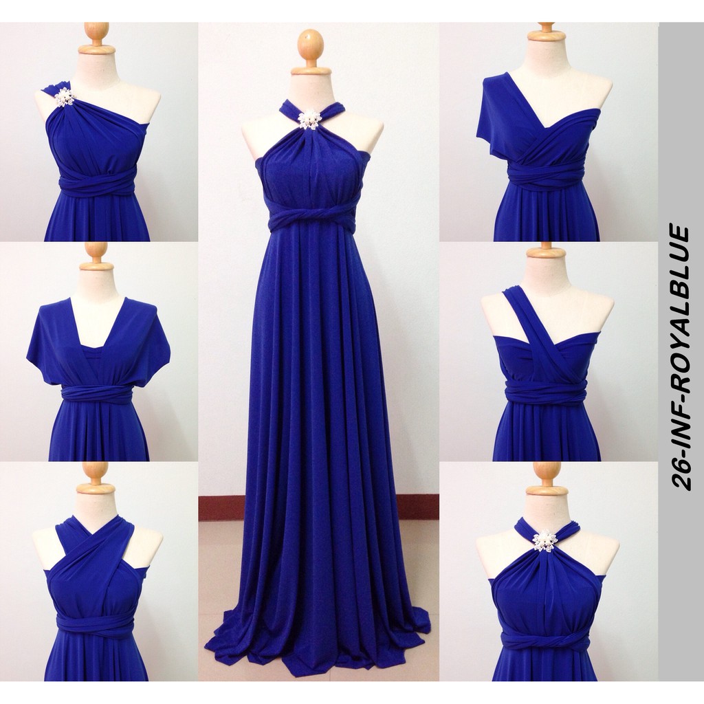 royal blue dress size 24