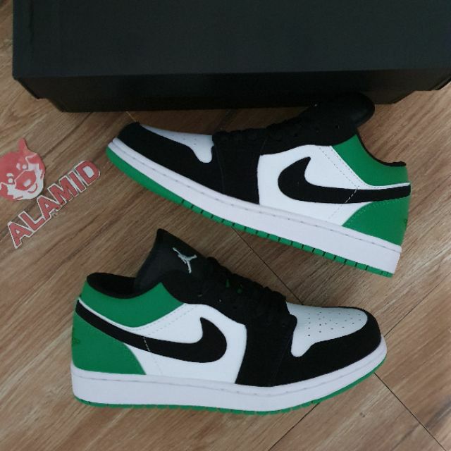 men air jordan 1 low mystic green stores