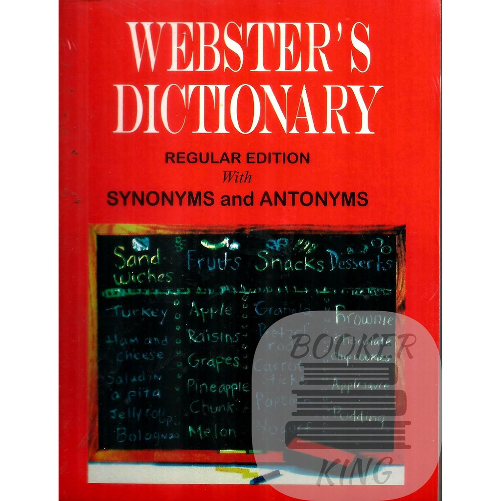 sters Dictionary With Synonyms And Antonyms Shopee Philippines