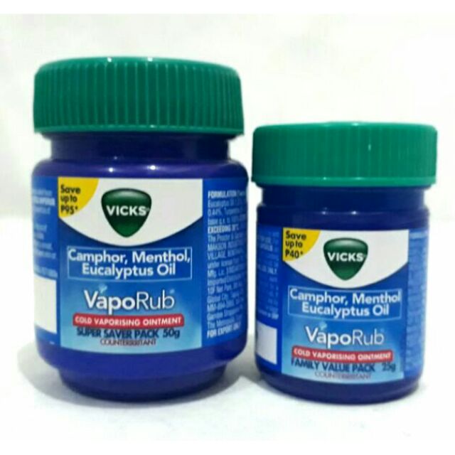 Vicks Vaporub 50g 25g Shopee Philippines Hot Sex Picture