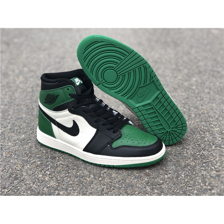 nike air jordan 1 retro high og pine green