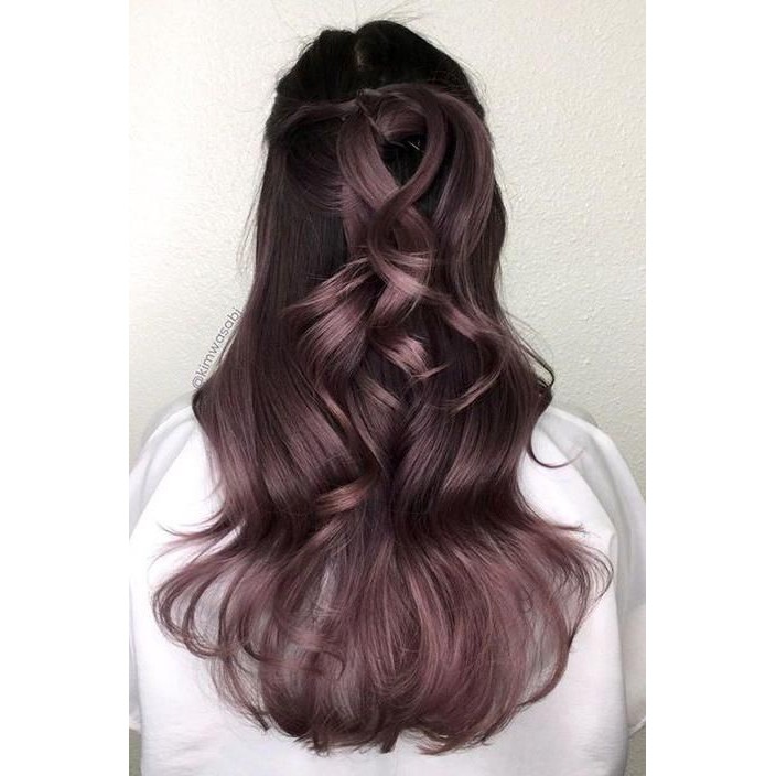 Dusty Lavender Fashion Hair Coloring  Lilac Purple Hair Color  (Bleaching required) | Shopee Philippines