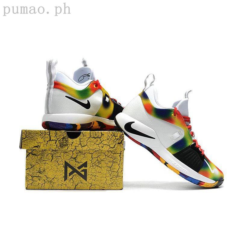 paul george rainbow shoes